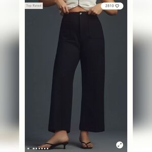 •Anthropologie• Maeve Colette Ponte Cropped Pants -size 29